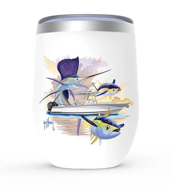 Guy Harvey Custom Wine Tumblers