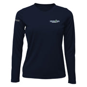 Womens Captain & Crew Drifit Custom Boat Shirts - Long Sleeve