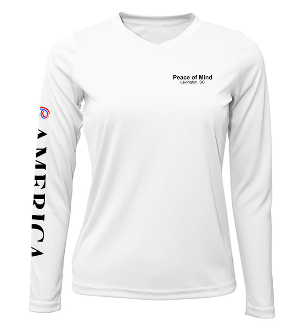 America 250 Womens Dri-Fit Long Sleeve Custom Shirts