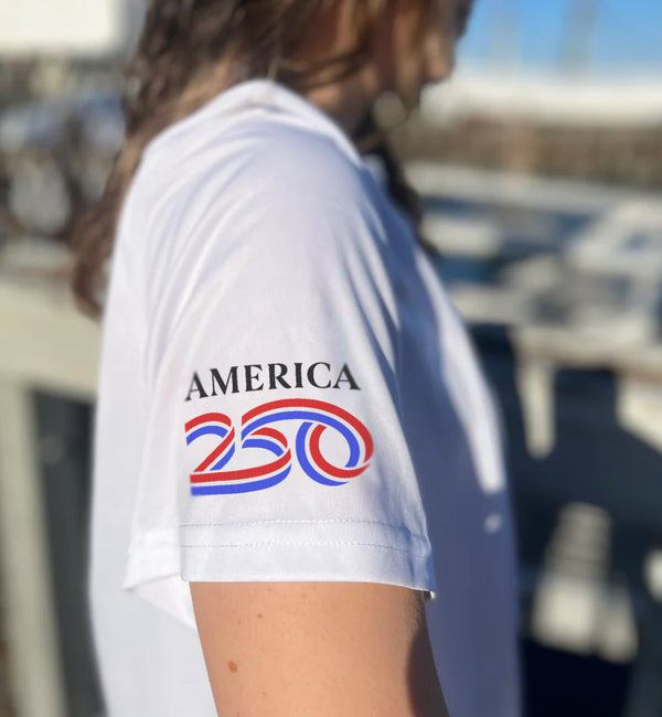 America 250 Womens Dri-Fit Short Sleeve Custom Shirts
