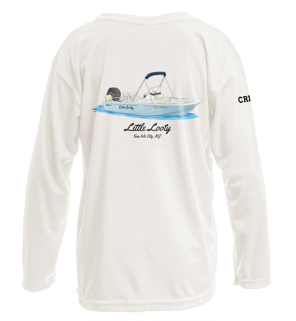 Youth/Kids Captain & Crew Drifit Custom Boat Shirts