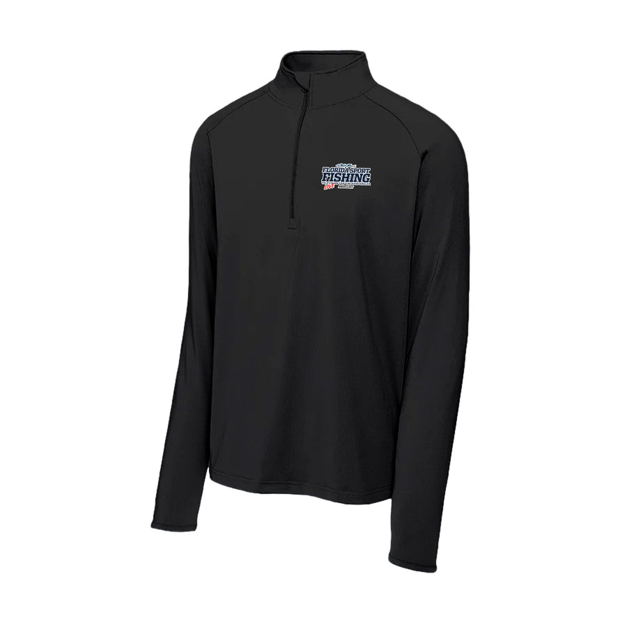 FSFTV Mens Quarter Zip Performance Pullover