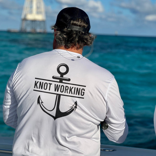 Custom Nautical Dri-Fit Custom Boat Shirts - Long Sleeve
