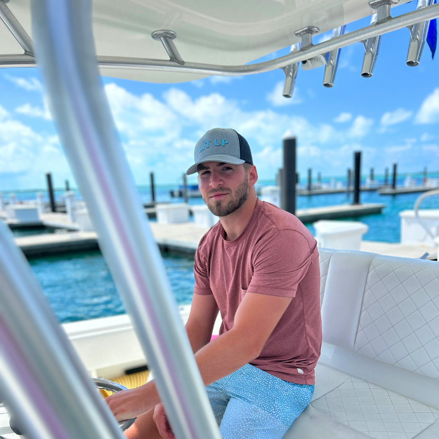 Custom boat best sale hats