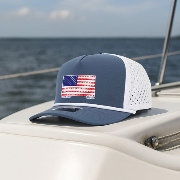 Custom Freedom Water Resistant Trucker Hat