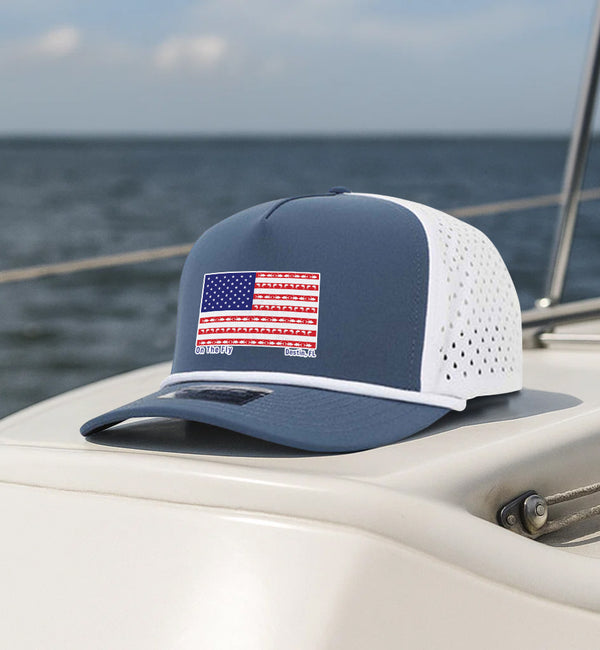 Custom Freedom Water Resistant Trucker Hat