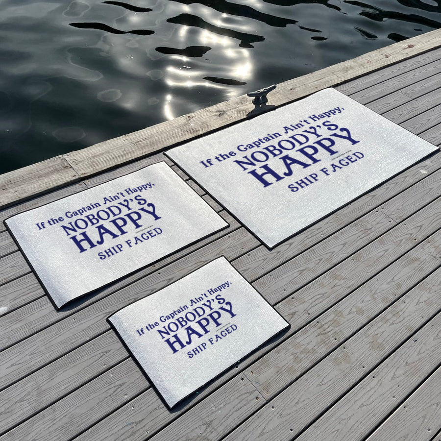 Custom Captain's Call Dock Mat