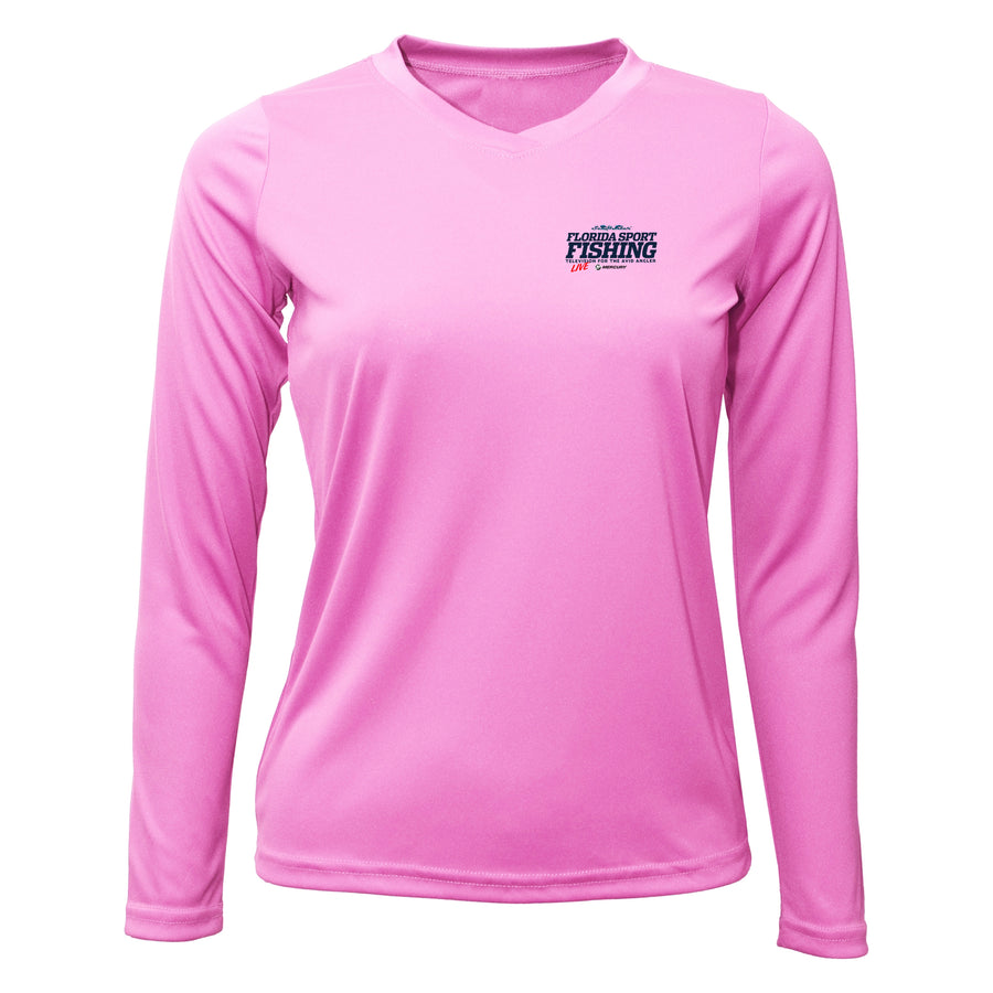 FSFTV Womens Dri-Fit Boat Shirts - Long Sleeve