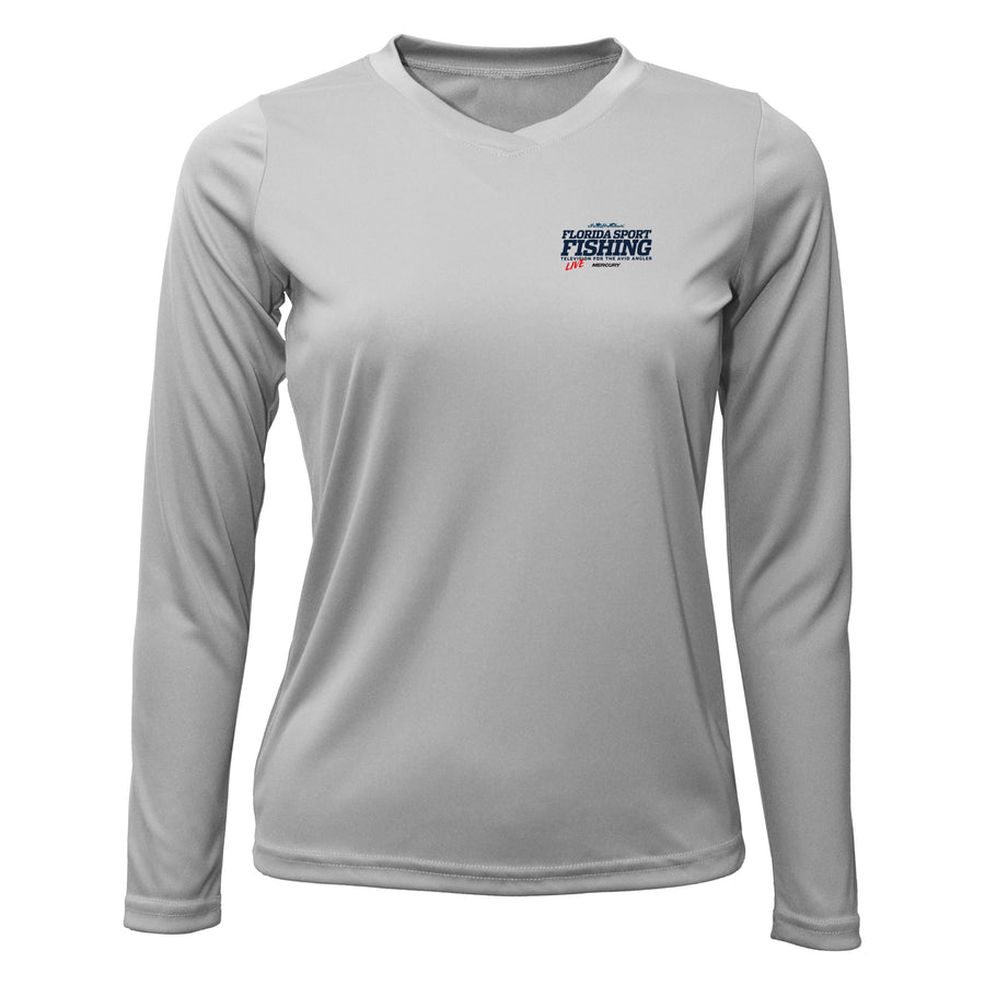 FSFTV Womens Dri-Fit Boat Shirts - Long Sleeve