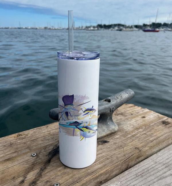 Guy Harvey Custom Skinny Tumblers