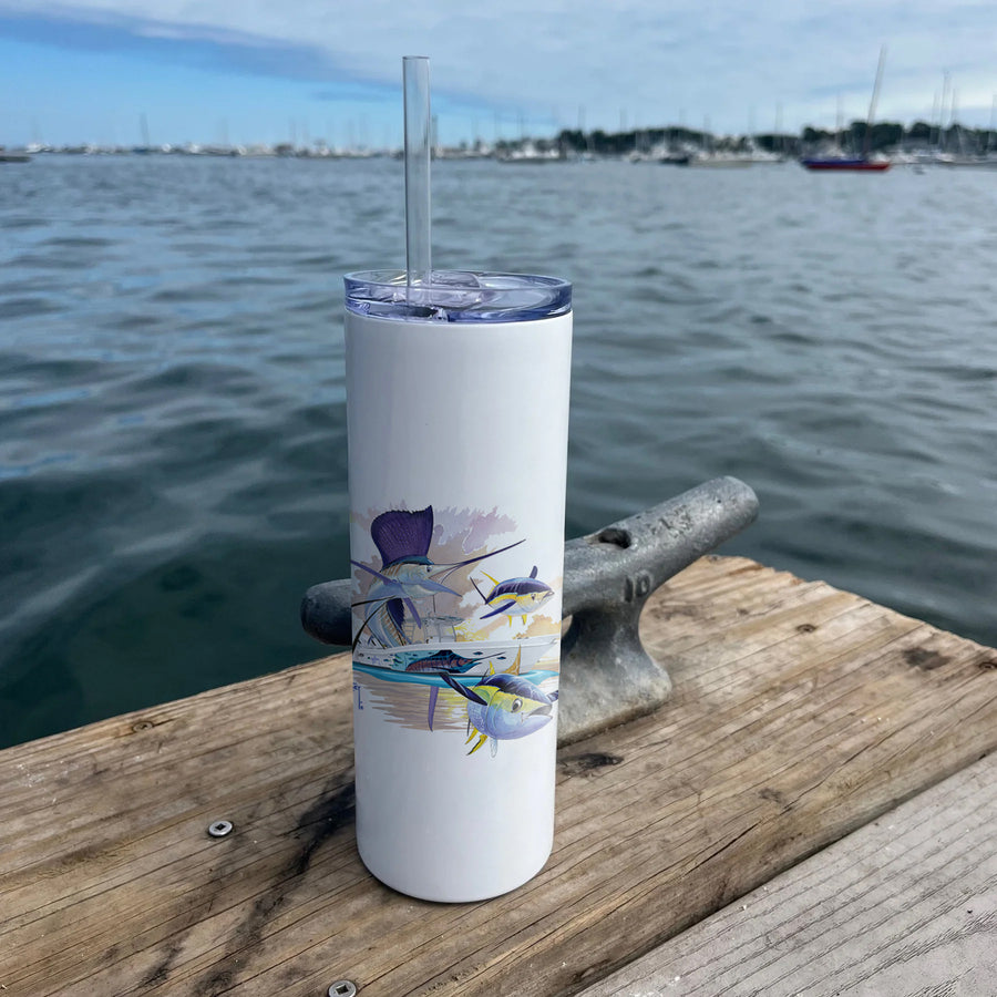 Guy Harvey Custom Skinny Tumblers