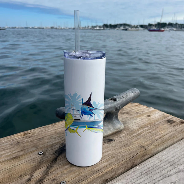 Guy Harvey Custom Skinny Tumblers