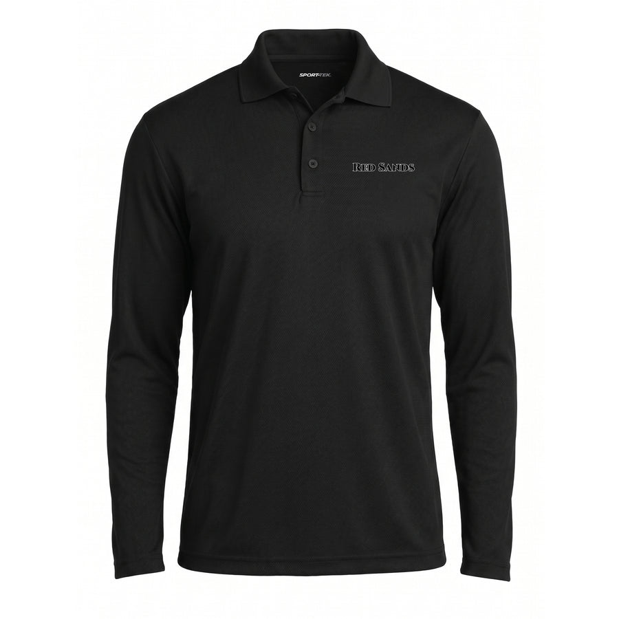 Custom Men's Performance Polos - Long Sleeve