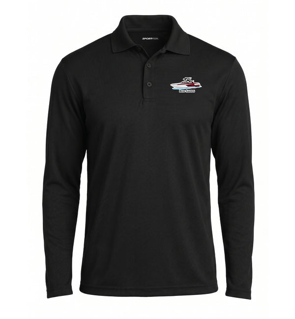 Custom Men's Performance Polos - Long Sleeve