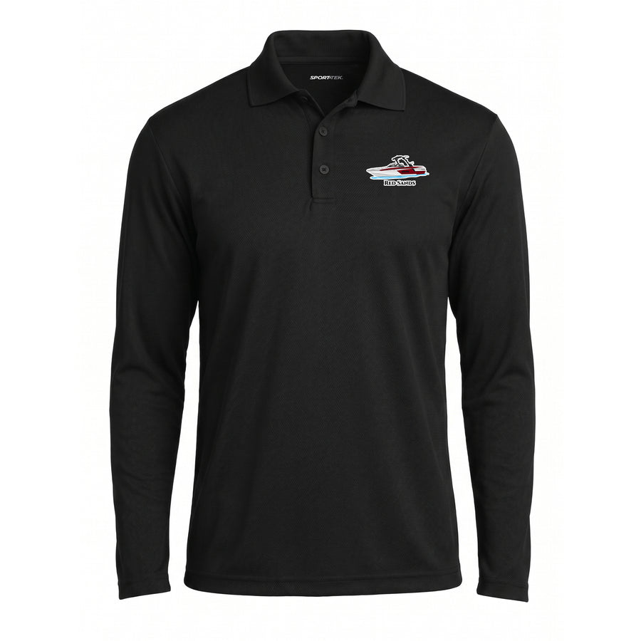 Custom Men's Performance Polos - Long Sleeve