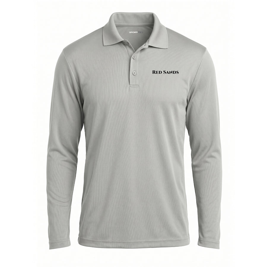 Custom Men's Performance Polos - Long Sleeve