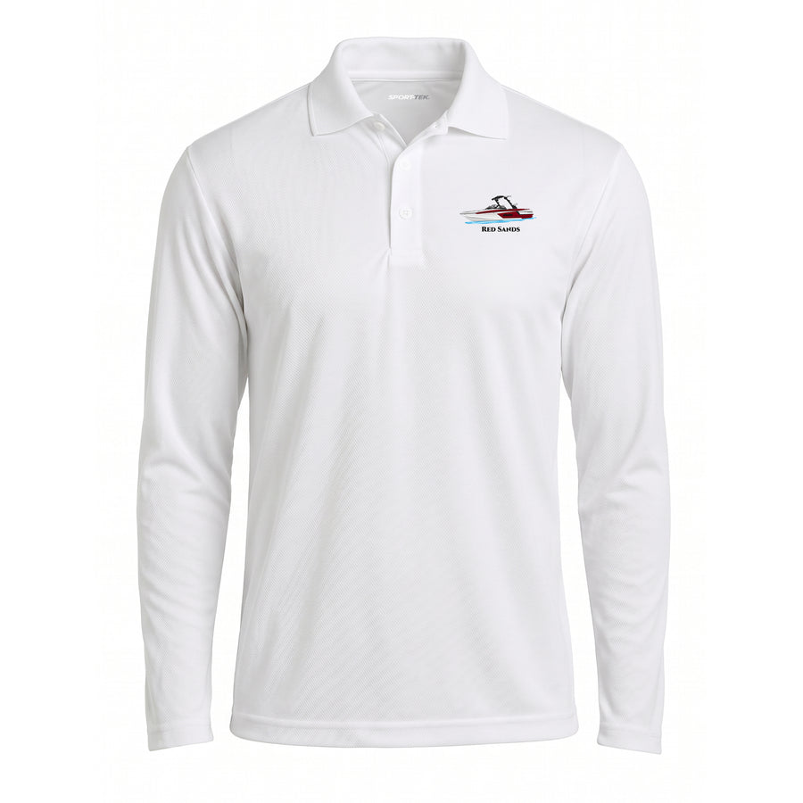 Custom Men's Performance Polos - Long Sleeve