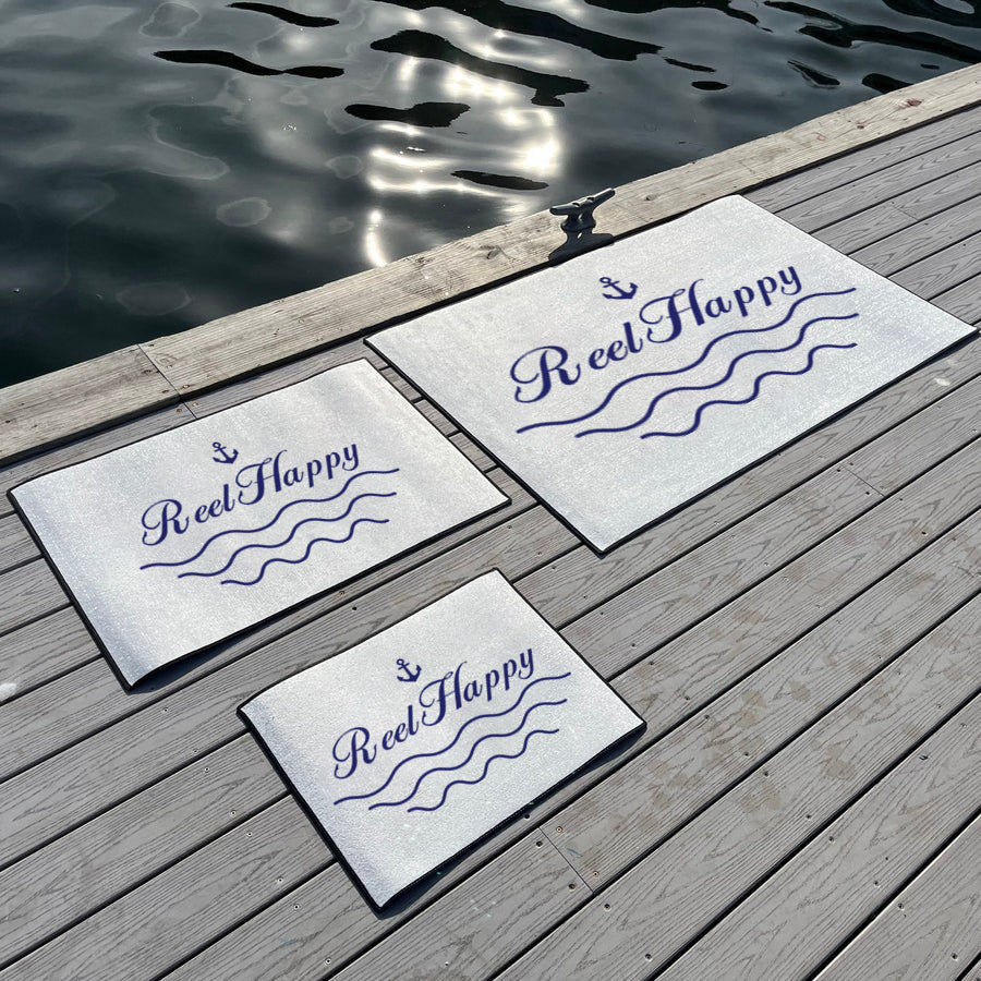 Custom Waves Dock Mat