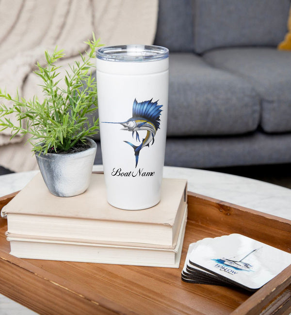 Custom Fish Graphic Tumbler