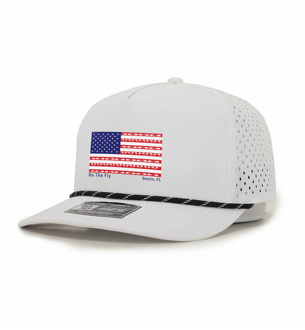 Custom Freedom 5 Panel Rope Hat