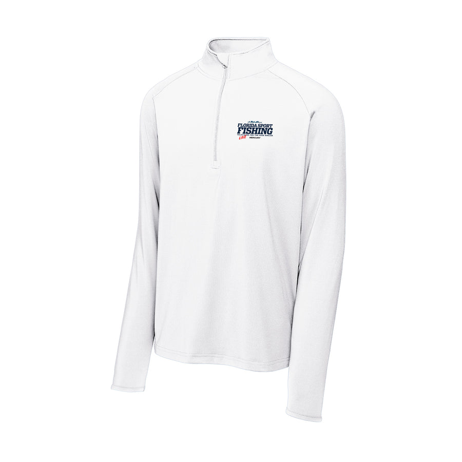 FSFTV Mens Quarter Zip Performance Pullover