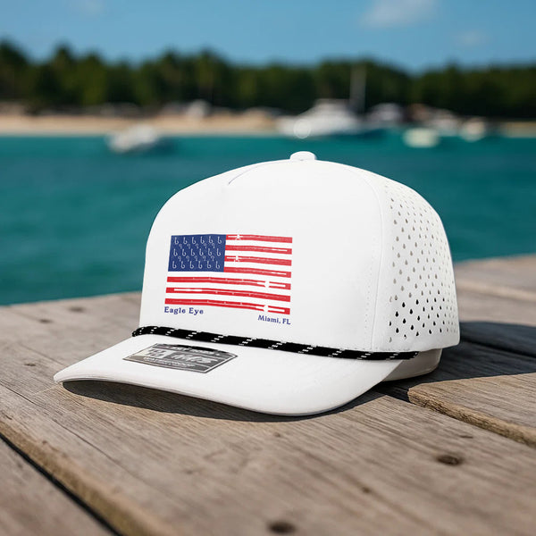 Custom American Cast Water Resistant Trucker Hat