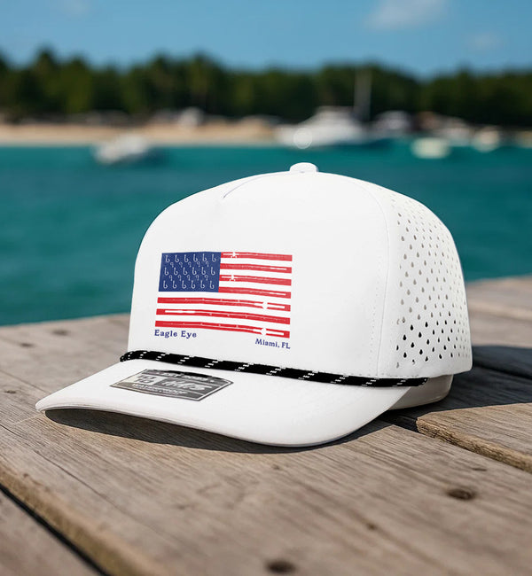 Custom American Cast Water Resistant Trucker Hat