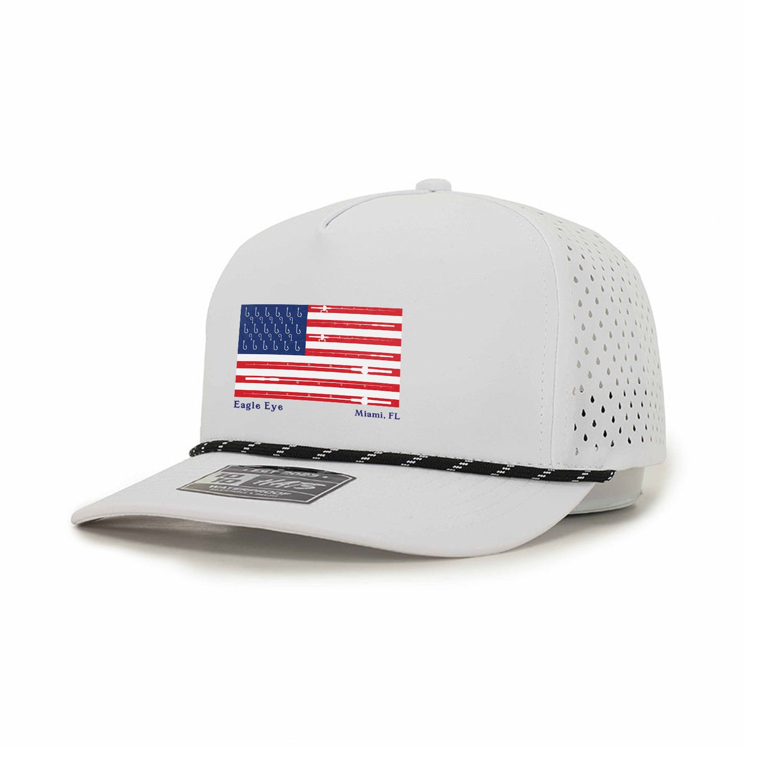 Custom American Cast 5 Panel Rope Hat