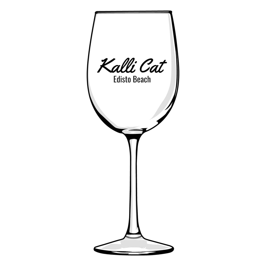 Custom Wine Glass