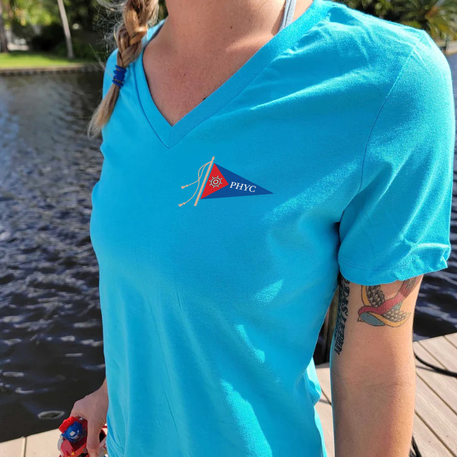 PHYC Women's Cotton Boat T-Shirts - Short Sleeve