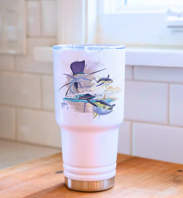 Guy Harvey Custom 30 oz XL Insulated Tumbler