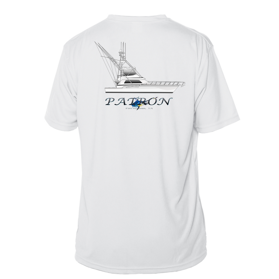 Dri-FIT Custom Boat Shirts - Short Sleeve Gray / 3XL