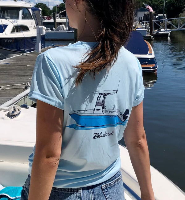 Women's Dri-Fit Custom Boat Shirts - Short Sleeve