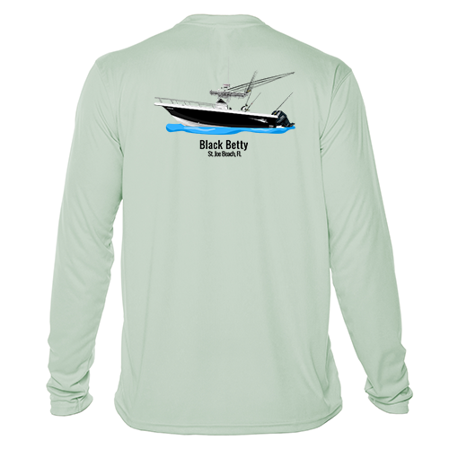 Dri-FIT Custom Boat Shirts - Long Sleeve Green / 4XL