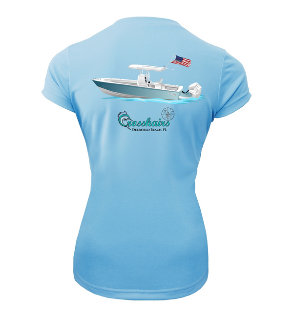 Women's Dri-Fit Custom Boat Shirts - Short Sleeve